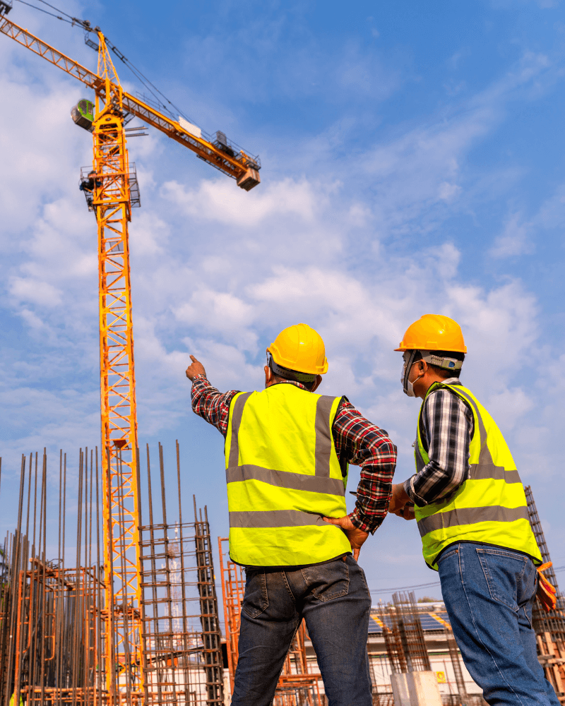 TKE Kule Vinç ekibi sahada